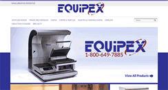 Desktop Screenshot of equipex.com
